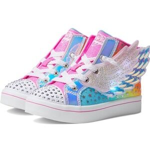 Skechers little Toddler Twinkle Toes Dreamy Wings Light Up Wings‎ size 7 (small)